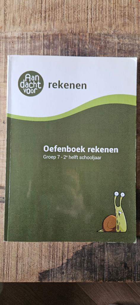 Aandacht voor rekenen oefenboek groep 7 - 2e helft, Ophalen of Verzenden, Beta, LBO, Onbekend