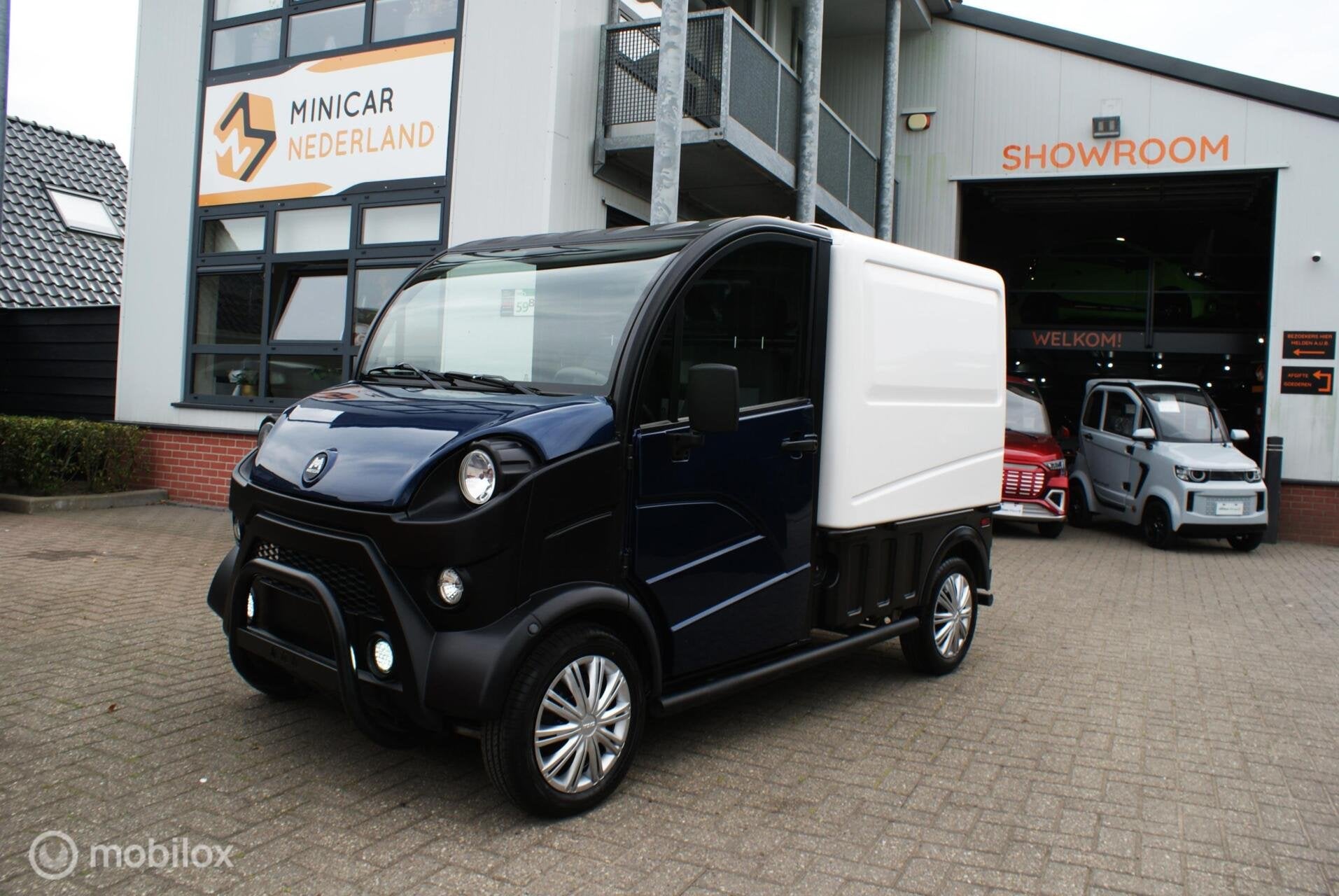 Aixam D-Truck 400 Van 2023 9517km Luxe uitv. 1 jaar garantie, Gebruikt, Overige merken