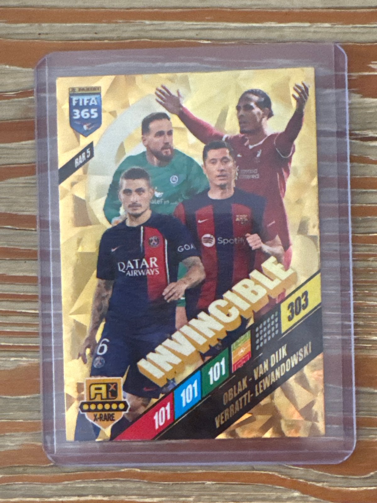 FIFA 365 Invincible X-Rare Spelerskaart Oblak Van Dijk, Ophalen, Zo goed als nieuw, Buitenlandse clubs, Spelerskaart