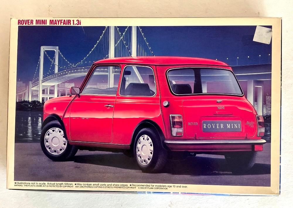 MINI Mayfair 1.3i bouwdoos Fujimi schaal 1:24., Overige merken, Auto, Groter dan 1:32, Ophalen of Verzenden