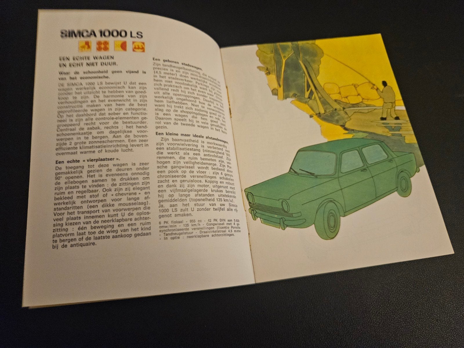 Brochure Simca 1969, Ophalen of Verzenden, Zo goed als nieuw, Overige merken