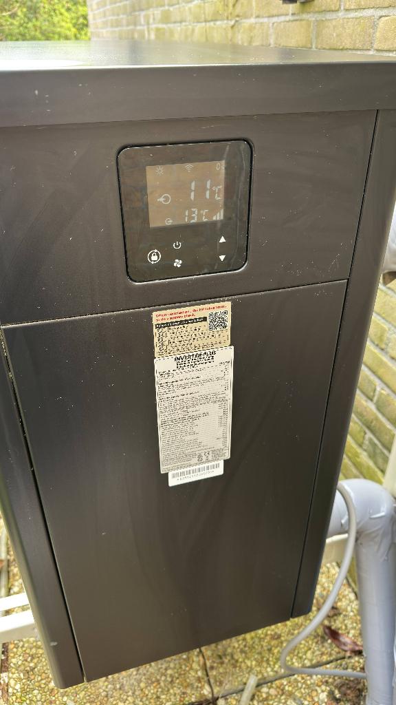 Fairland 20,5kW warmtepomp + zwembadpomp + zandfilter, Tuin en Terras, Zwembad-toebehoren, Ophalen, Zo goed als nieuw, Verwarming