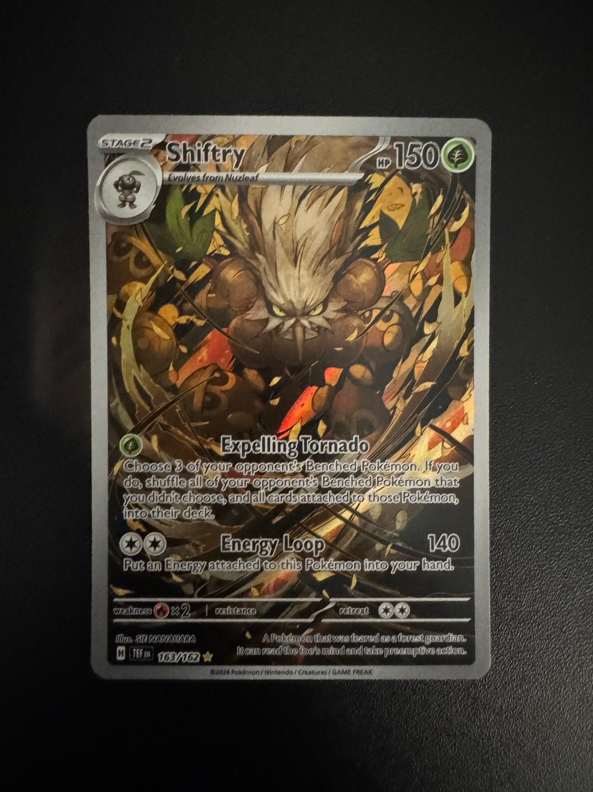 Shiftry 163/162 Temporal forces, Ophalen of Verzenden, Zo goed als nieuw
