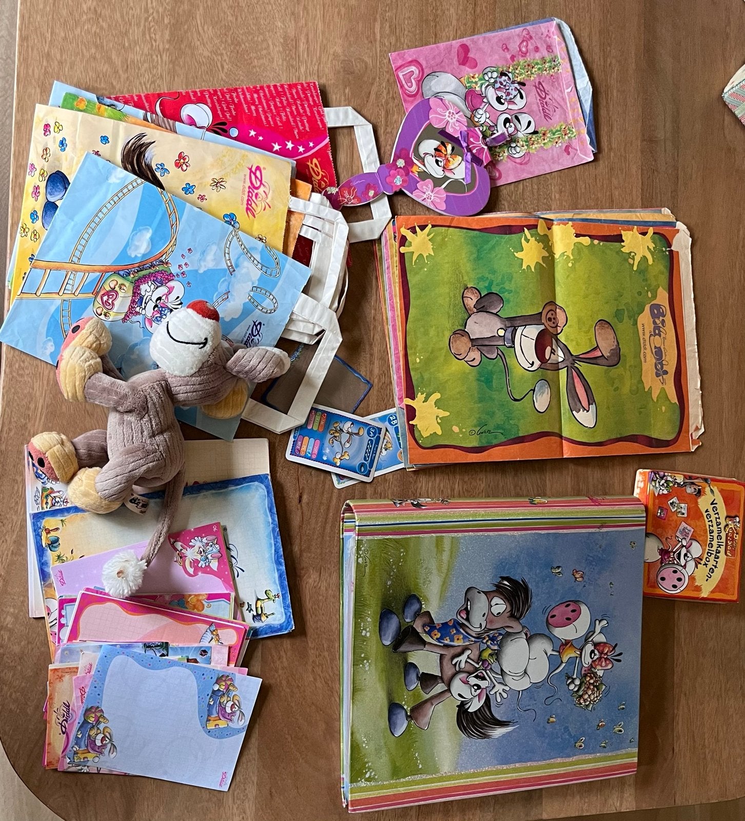 Grote Diddl verzameling: knuffel, tassen, kaarten, papier, Ophalen, Verschillende figuren, Gebruikt, Knuffel