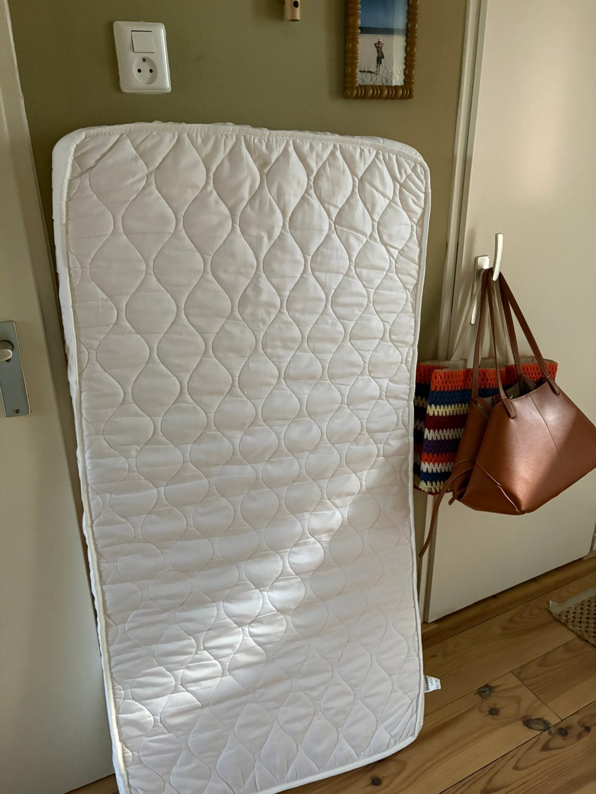 Kinderbed / peuterbed matras in goede staat, Ophalen, Gebruikt, 190 cm of minder, Matras