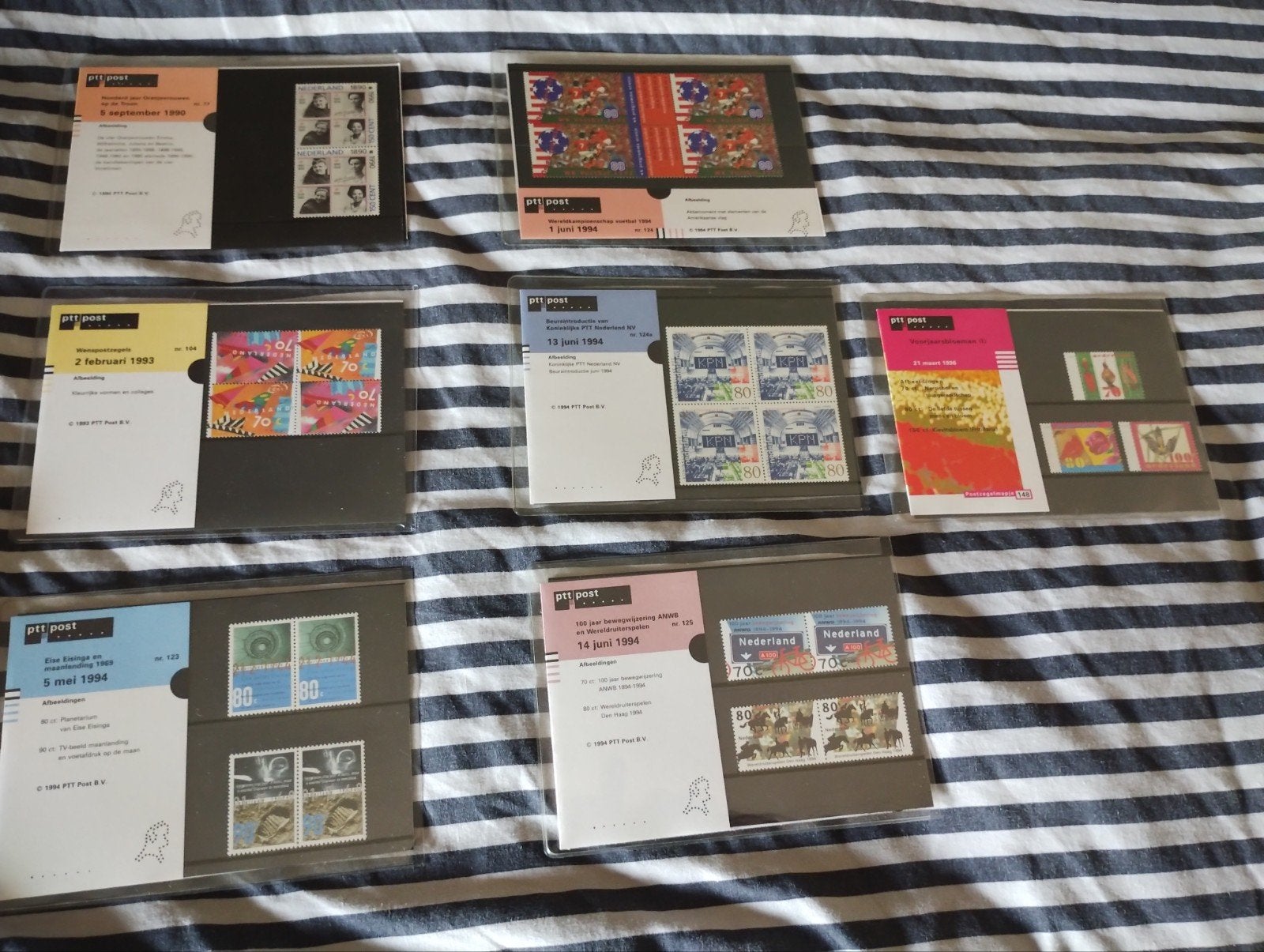 7 Postzegel mapjes., Postzegels en Munten, Postzegels | Toebehoren, Ophalen of Verzenden, Verzamelalbum