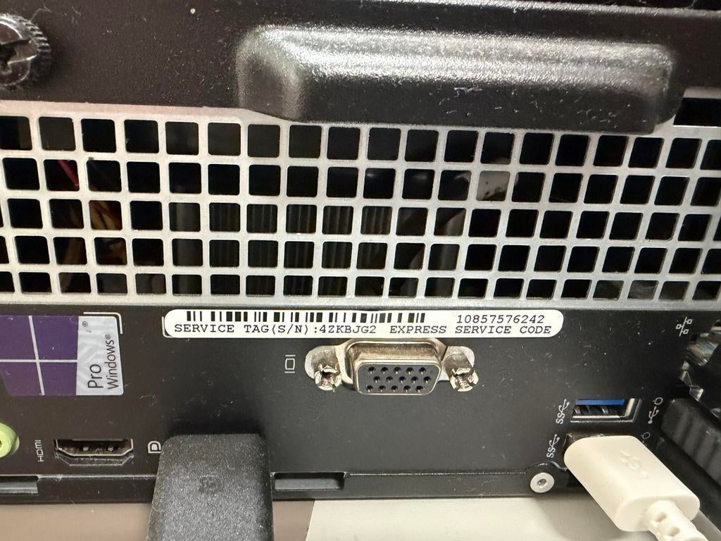 Dell OptiPlex 3040 SFF Desktop PC - Intel Core i5, Computers en Software, Desktop Pc's, Ophalen, Gebruikt, Met monitor, Onbekend