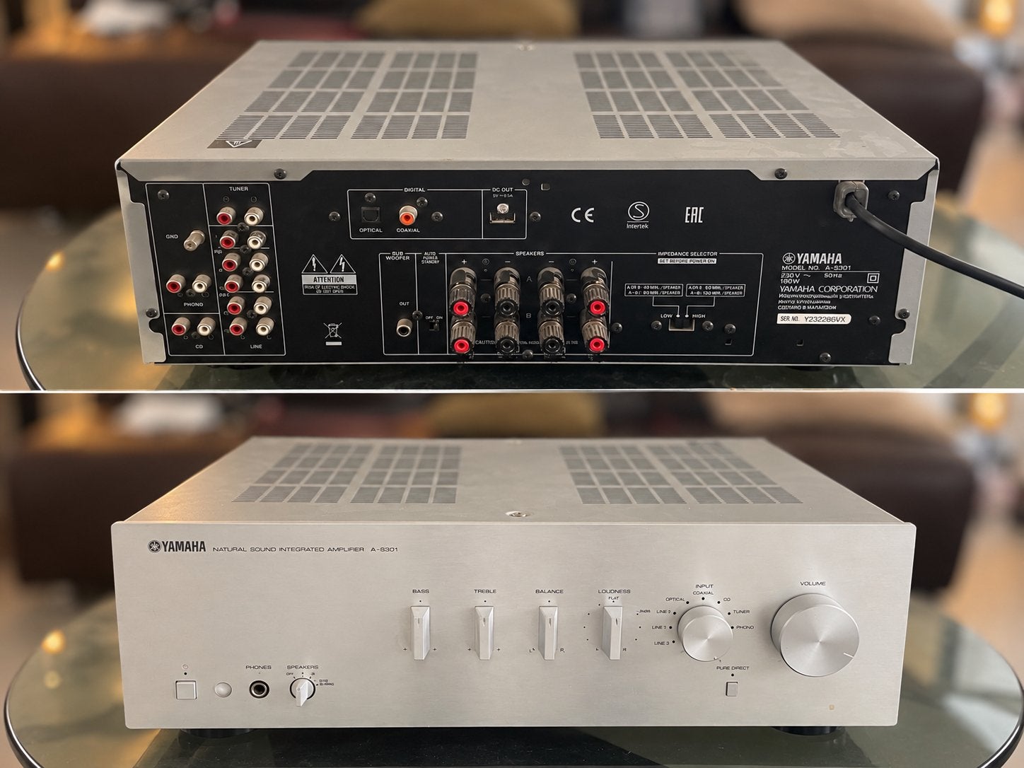 Yamaha A-S301 Versterker, Ophalen, Yamaha, Zo goed als nieuw, 60 tot 120 watt