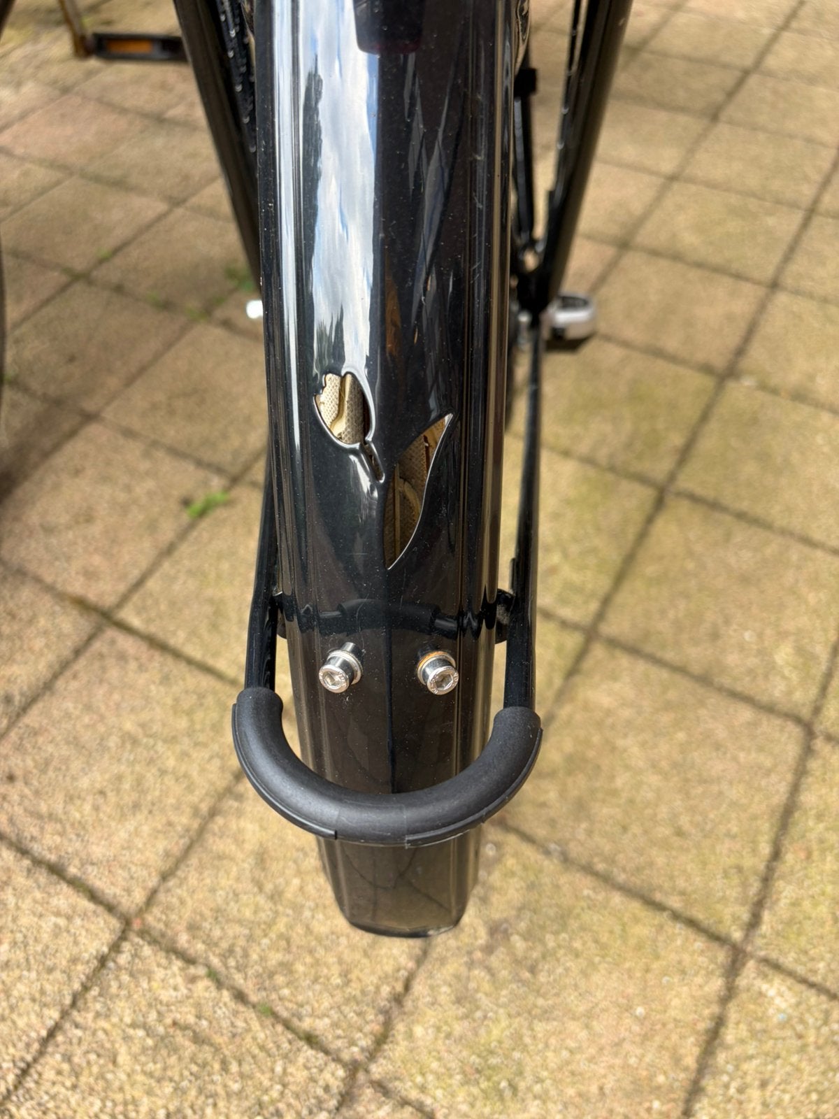 Mooie tulp fiets, Ophalen, Terugtraprem