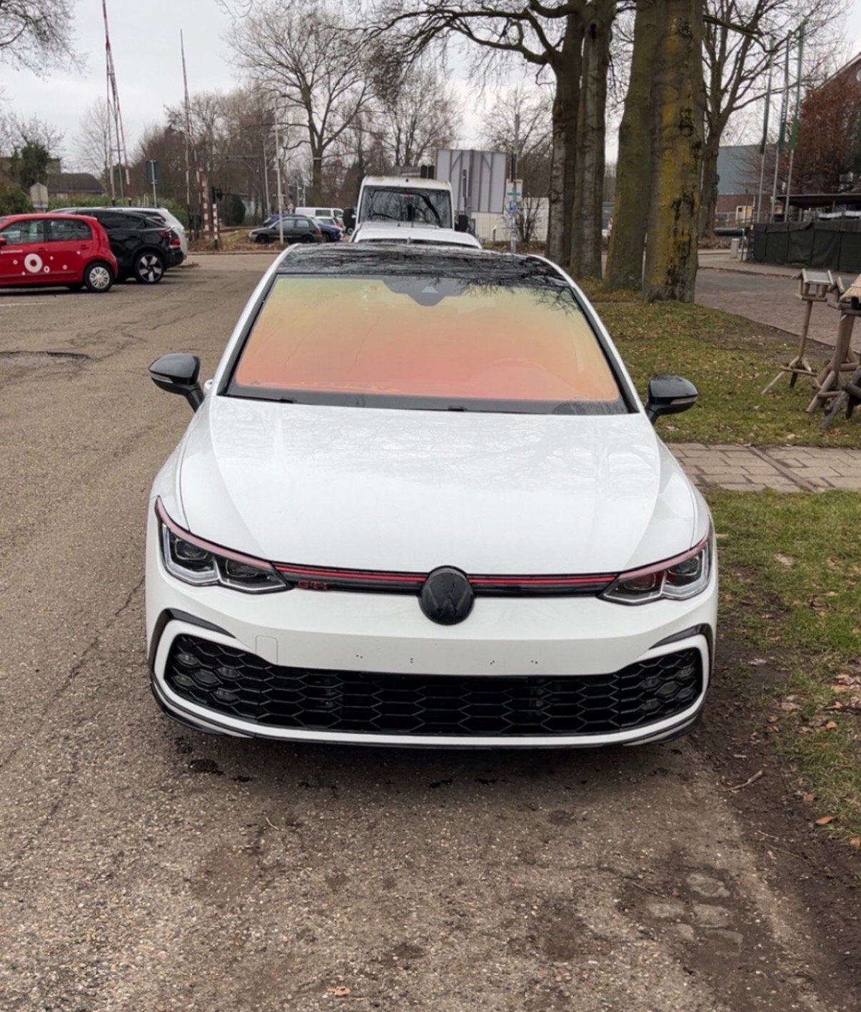 Bumper golf 8 gti met glans grill, Auto-onderdelen, Ophalen, Bumper