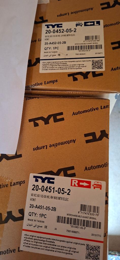 koplampen set Volvo Xc90, Auto-onderdelen, Ophalen, Nieuw, Volvo