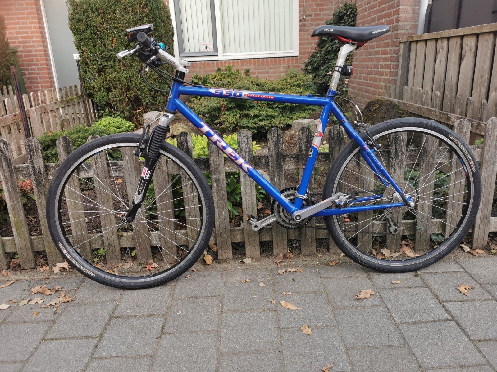 Trek singletrack 930 Mountainbike - Blauw izgs, Ophalen, Gebruikt, Hardtail, Trek