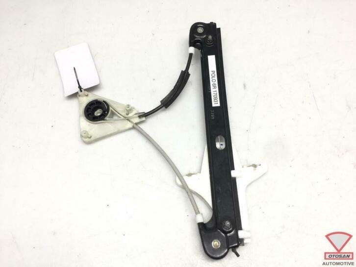 vw polo 6r 6c raammechanisme elekt. rechts achter 6r4839462d, Auto-onderdelen, Ruiten en Toebehoren, Gebruikt, Volkswagen, Volkswagen AG