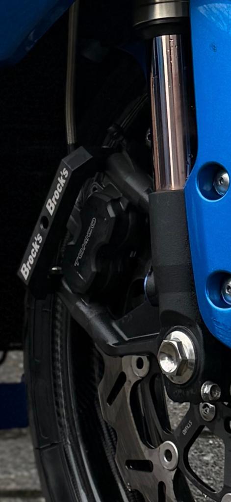 Toxico remklauwen links en rechts GSXR1000 K9, Ophalen of Verzenden, Gebruikt