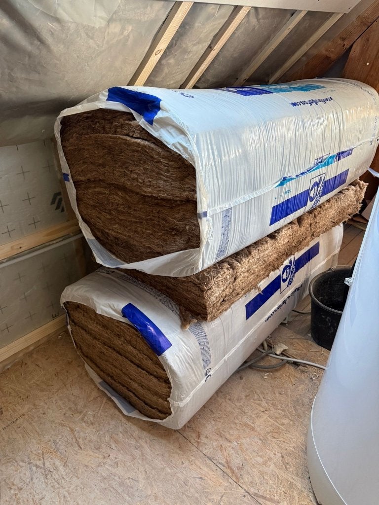 Steenwol platen 2x knauf en 2x rockwool, Ophalen, 4 tot 8 cm, Dakisolatie, Nieuw