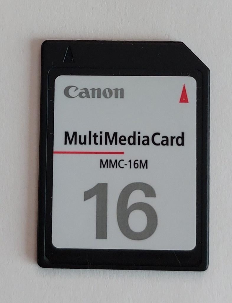 Canon 16MB MultiMediaCard MMC-16M, SD, Gebruikt, Canon, Fotocamera