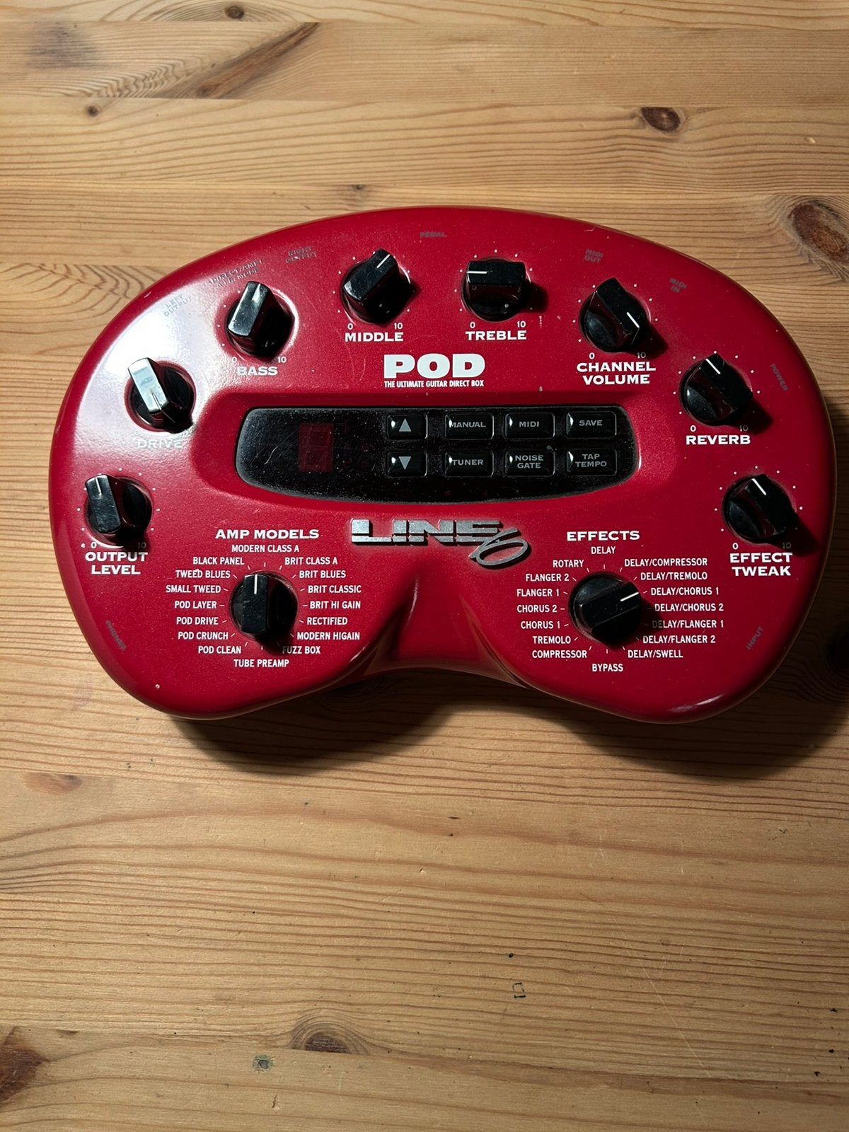 Line6 POD 2.0 Original, The Ultimate Guitar Direct Box, Verzenden, Gebruikt, Elektrische gitaar