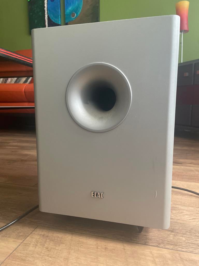 ELAC Powered Subwoofer en TEAC AV Receiver, Audio, Tv en Foto, Versterkers en Receivers, Overige merken, Ophalen of Verzenden