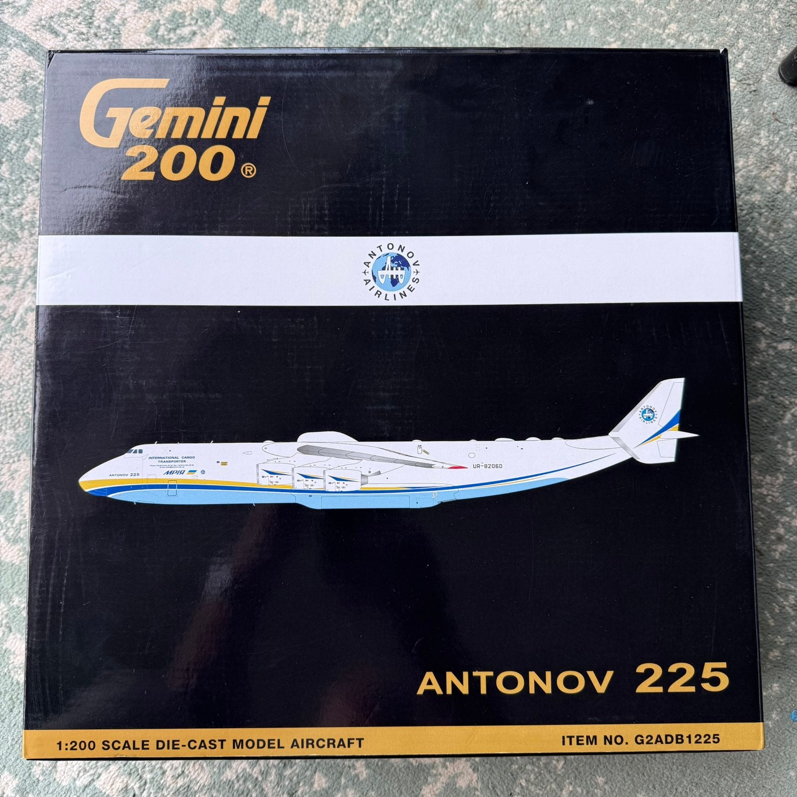 GEMINIJETS ANTONOV AN-225 MRIYA UR-82060 1/200 **Nieuw**, Ophalen, Nieuw, Schaalmodel