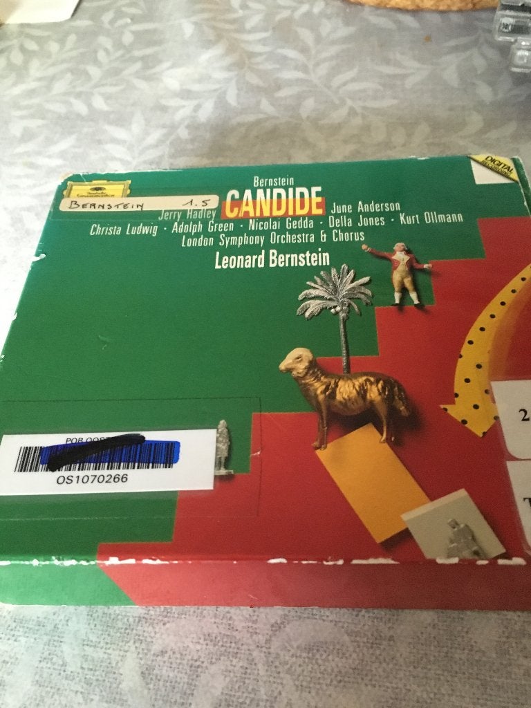 Leonard Bernstein Candide   Deutsche Grammophon, Cd's en Dvd's, Ophalen of Verzenden, Romantiek, Gebruikt, Opera of Operette