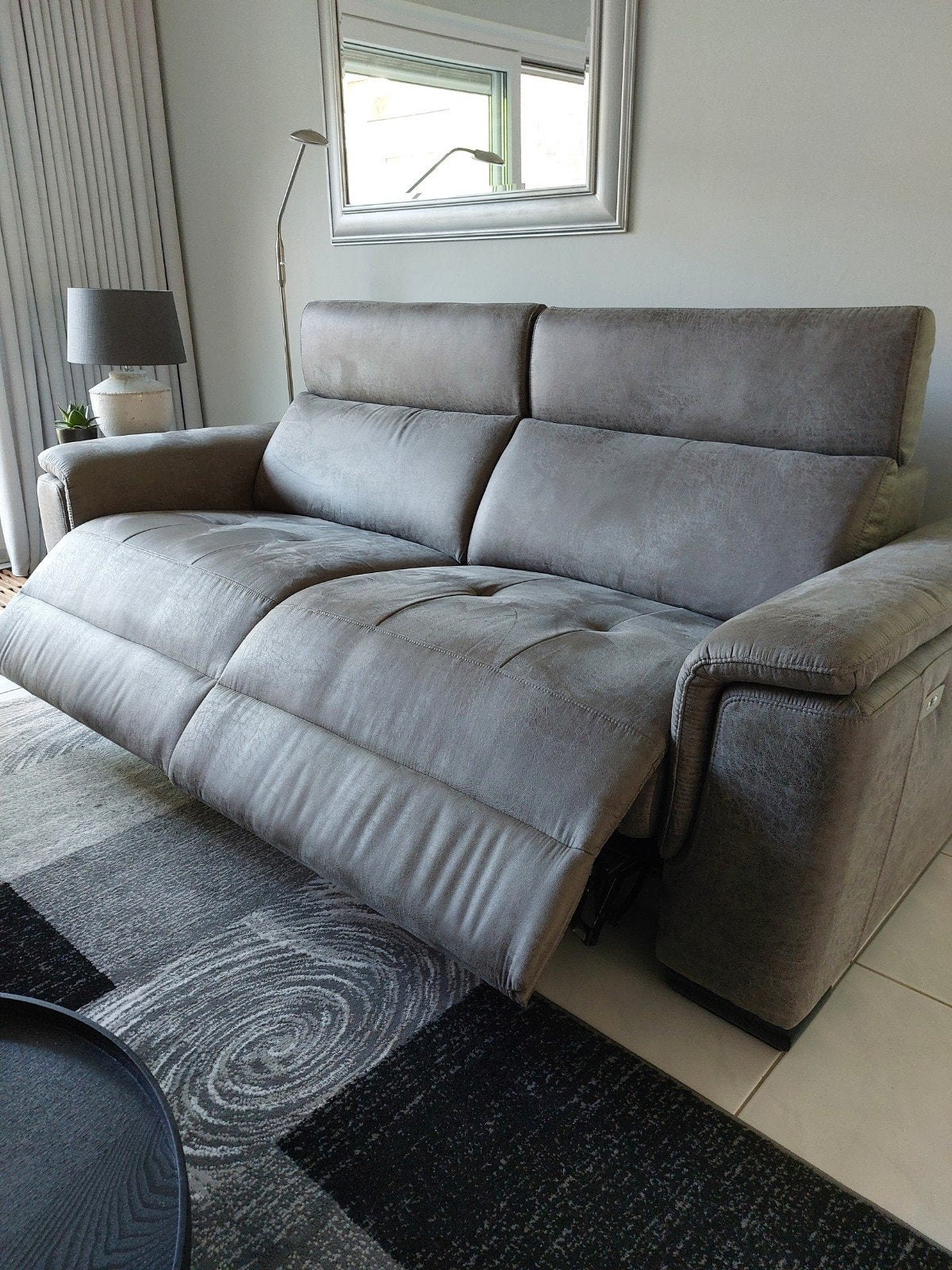 Bank 3ziits + Fauteuil, Huis en Inrichting, Banken | Bankstellen, Ophalen, Driepersoons, Zo goed als nieuw, Rechte bank