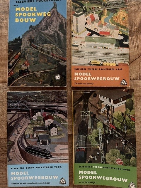 4x Modelspoorbouw nu voor, Ophalen of Verzenden, Zo goed als nieuw, Overige onderwerpen