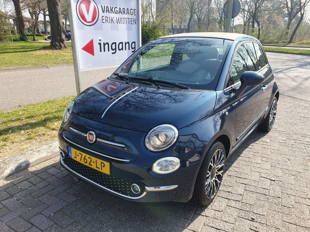 Fiat 500 C 1.0 Hybrid Launch Edition, Auto's, Voorwielaandrijving, Euro 6, Cabriolet, Origineel Nederlands