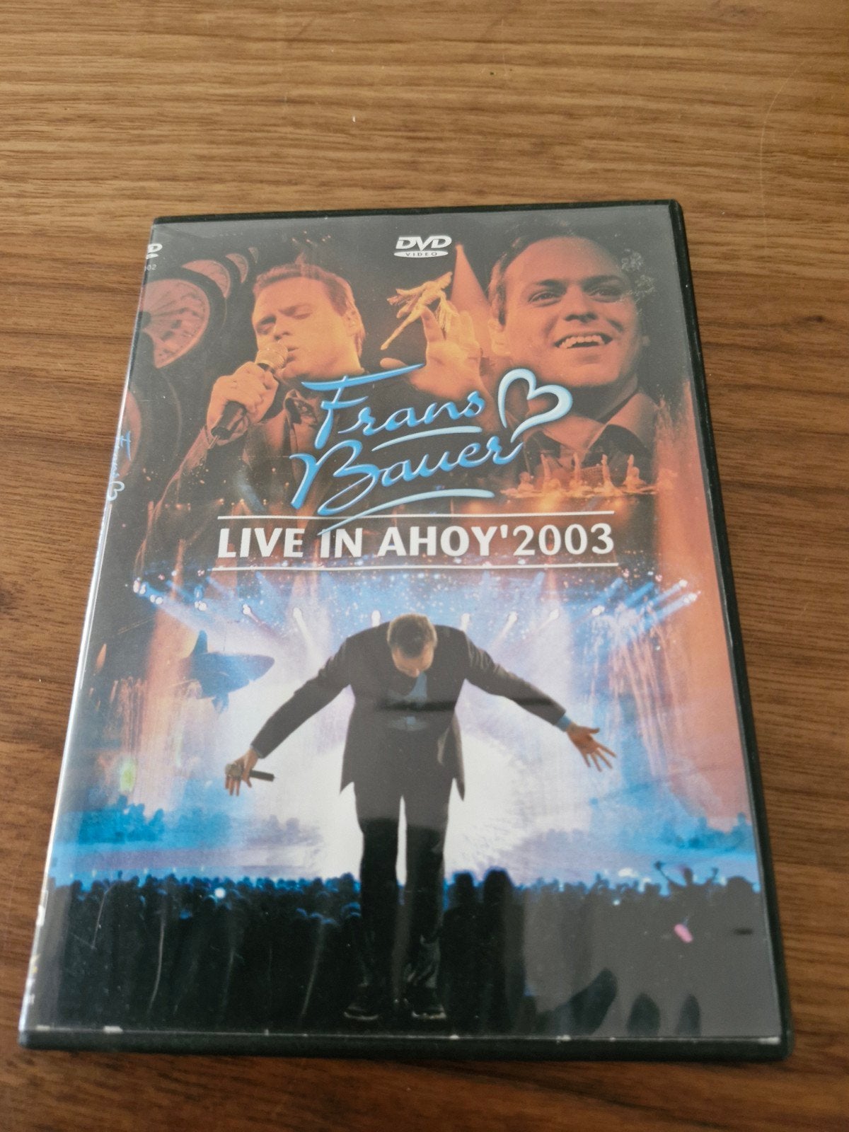 Frans Bauer - Live in Ahoy' 2003 DVD, Gebruikt, Alle leeftijden, Concert, Inclusief doosje