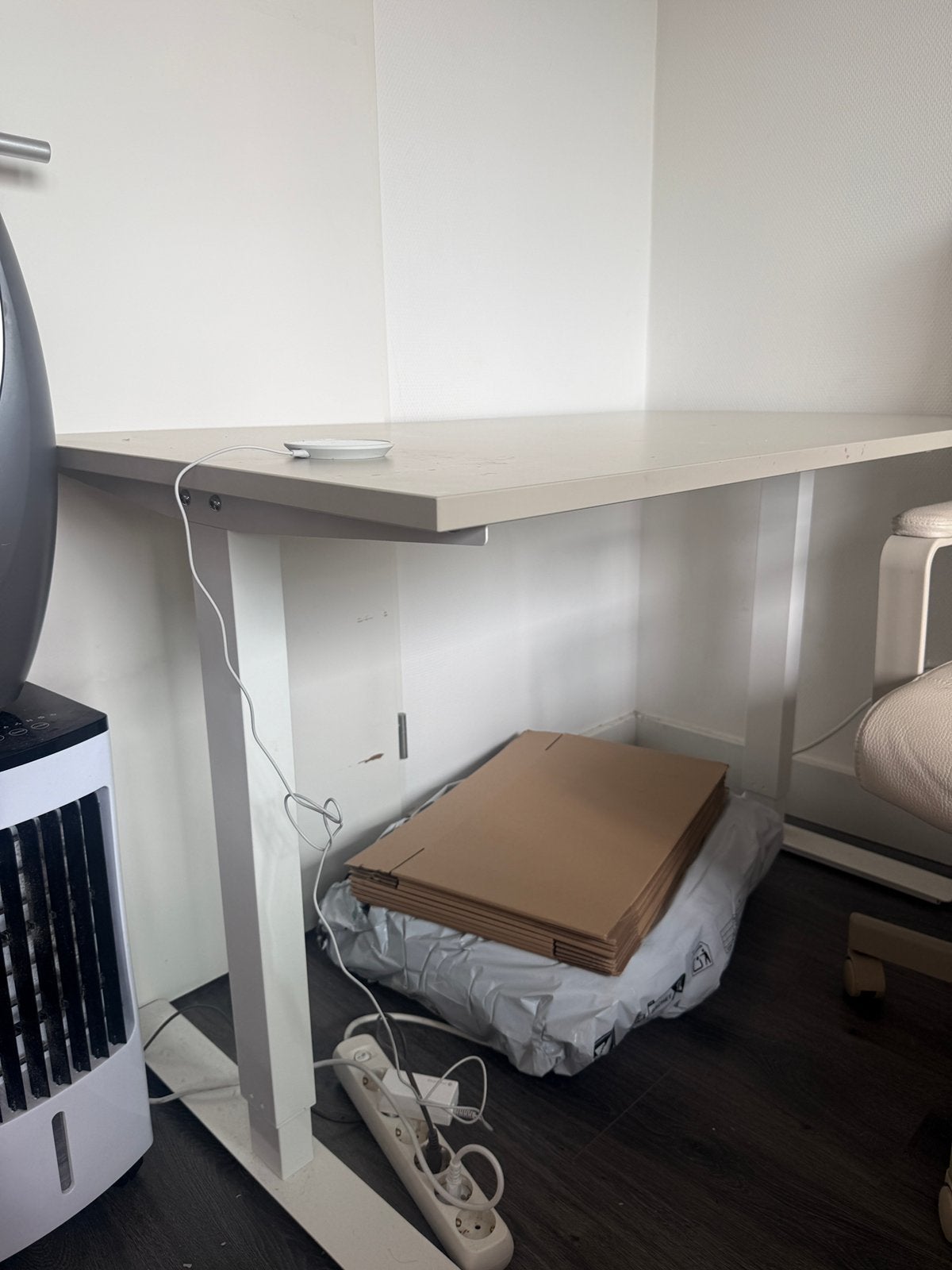 IKEA desk and chair