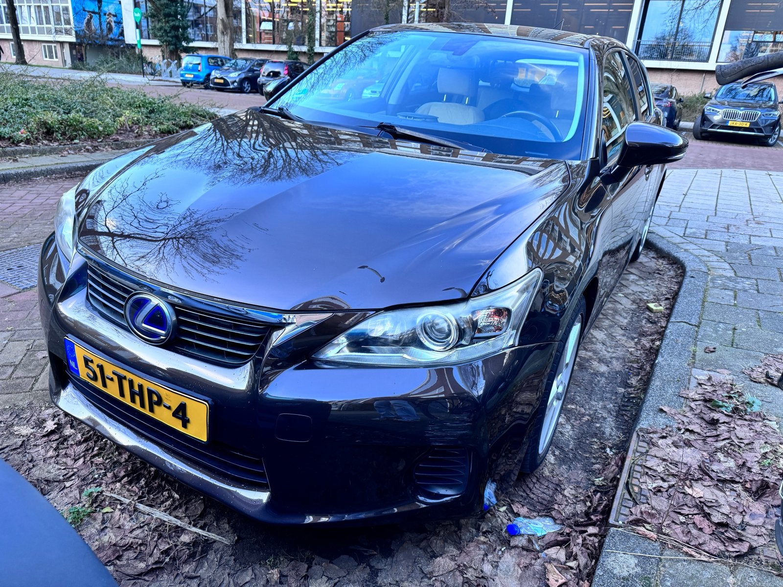 Lexus CT-H 200H 1.8 Hybrid 2012 Bruin, Auto's, 1345 kg, Beige, 4 cilinders, Bruin