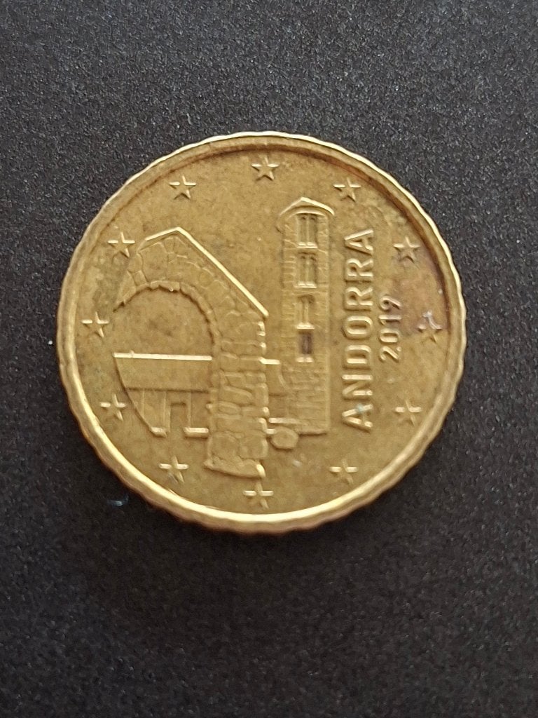 2019 Andorra 10 cent, Verzenden, Overige landen, 10 cent, Losse munt