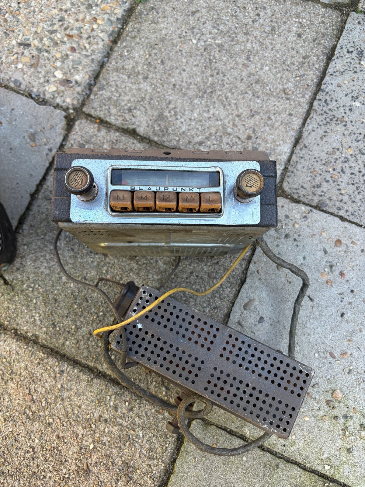 Vintage Blaupunkt Autoradio - Klassiek Model, Ophalen of Verzenden, Gebruikt