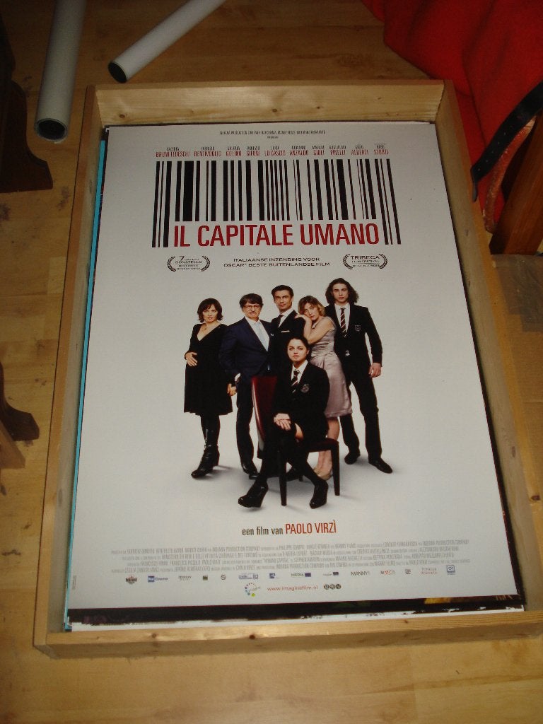 Il capitale umano Filmposter, Ophalen, Zo goed als nieuw, A1 t/m A3, Film en Tv