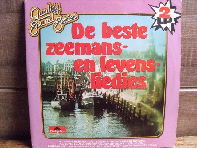 De Beste Zeemans- en Levensliedjes dblLP, Cd's en Dvd's, Vinyl | Nederlandstalig, Beschermende buitenhoes, Ophalen of Verzenden