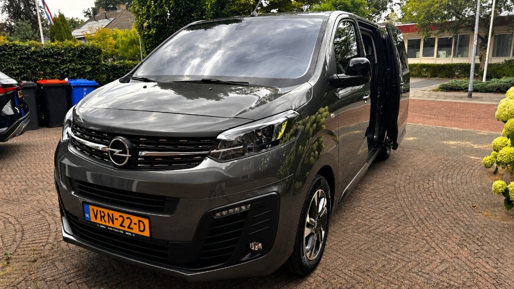 Opel Zafira Life 2022 Grijs - luxe rolstoelbus, Automaat, Dealer onderhouden, Euro 6, Startonderbreker