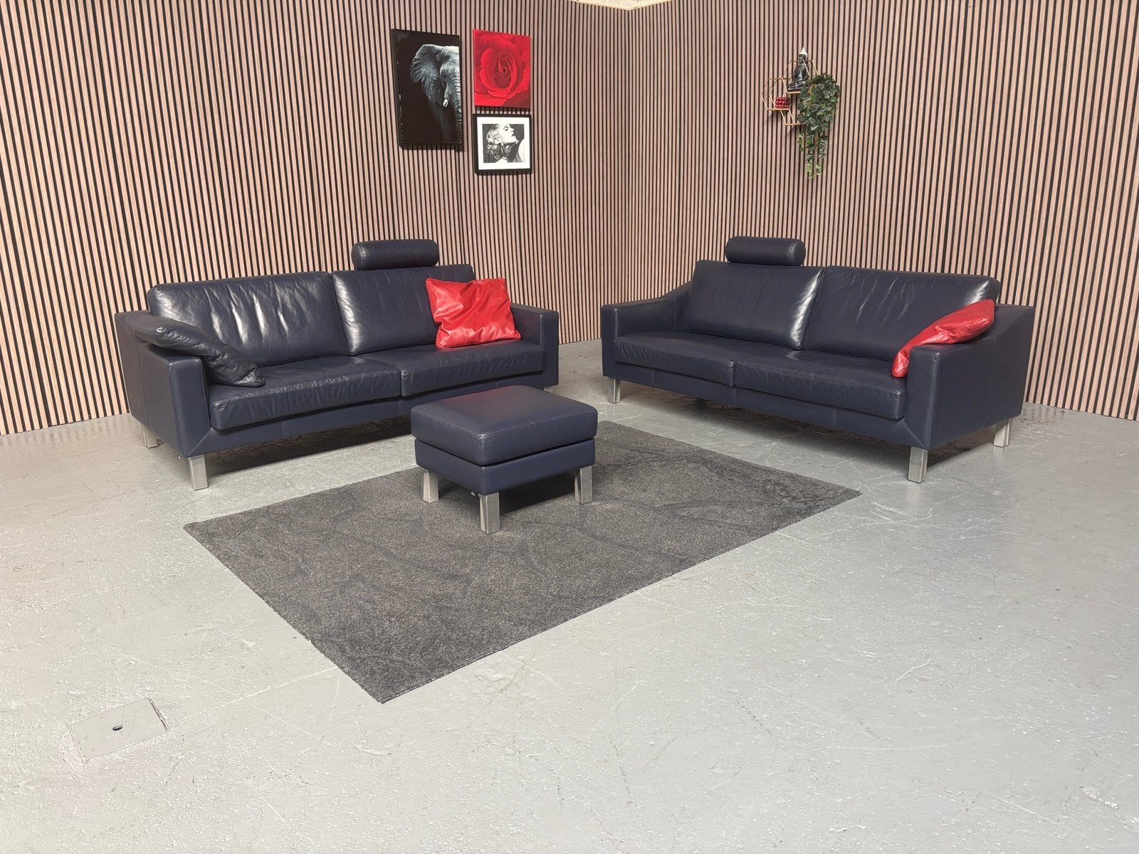 GRATIS LEVERING Set Leolux Antonia Banken 210x90 GEREINIGD