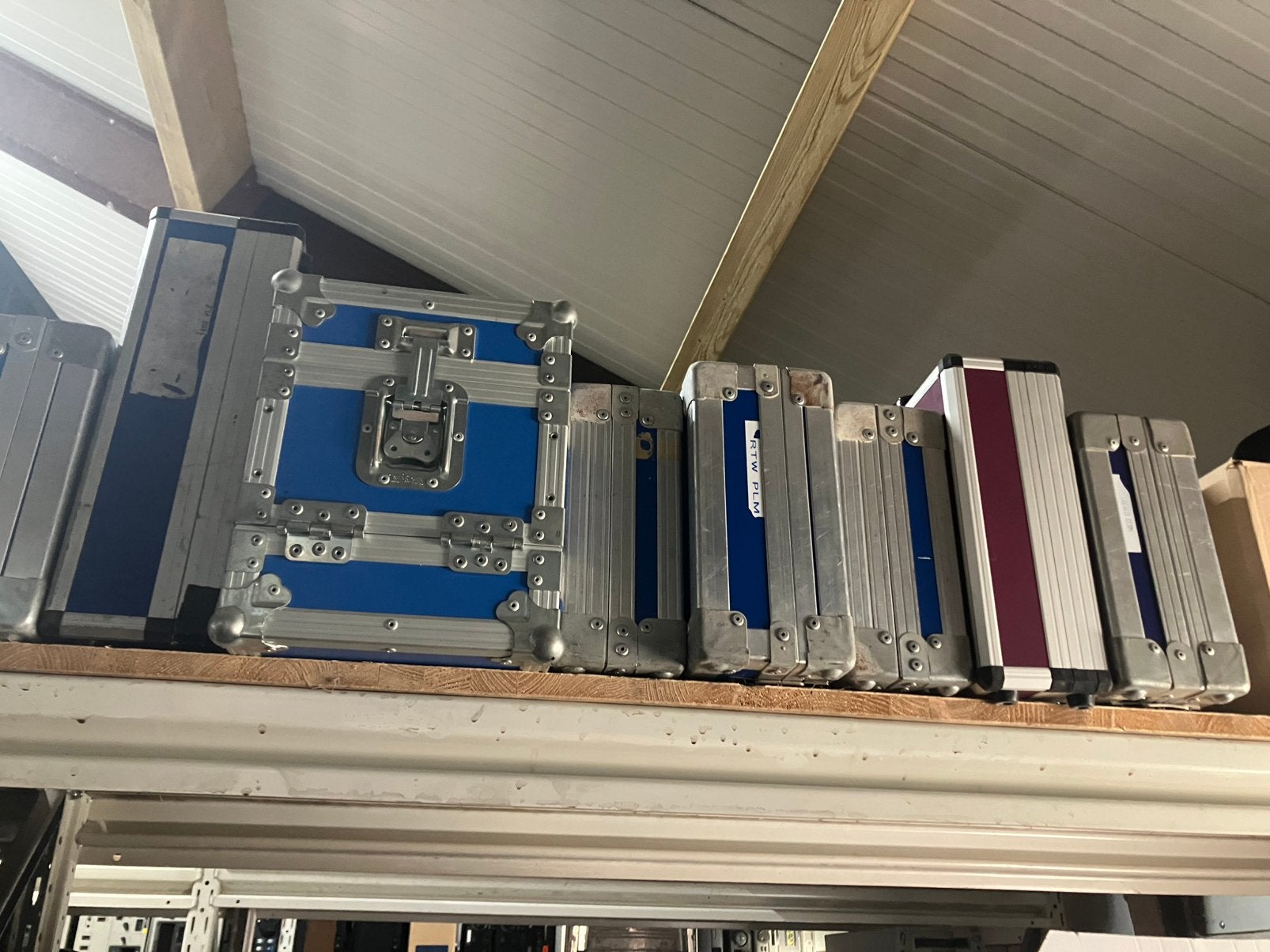 8x kleine flightcase in 1 koop, Audipack, Gebruikt, Daar, Flightcase