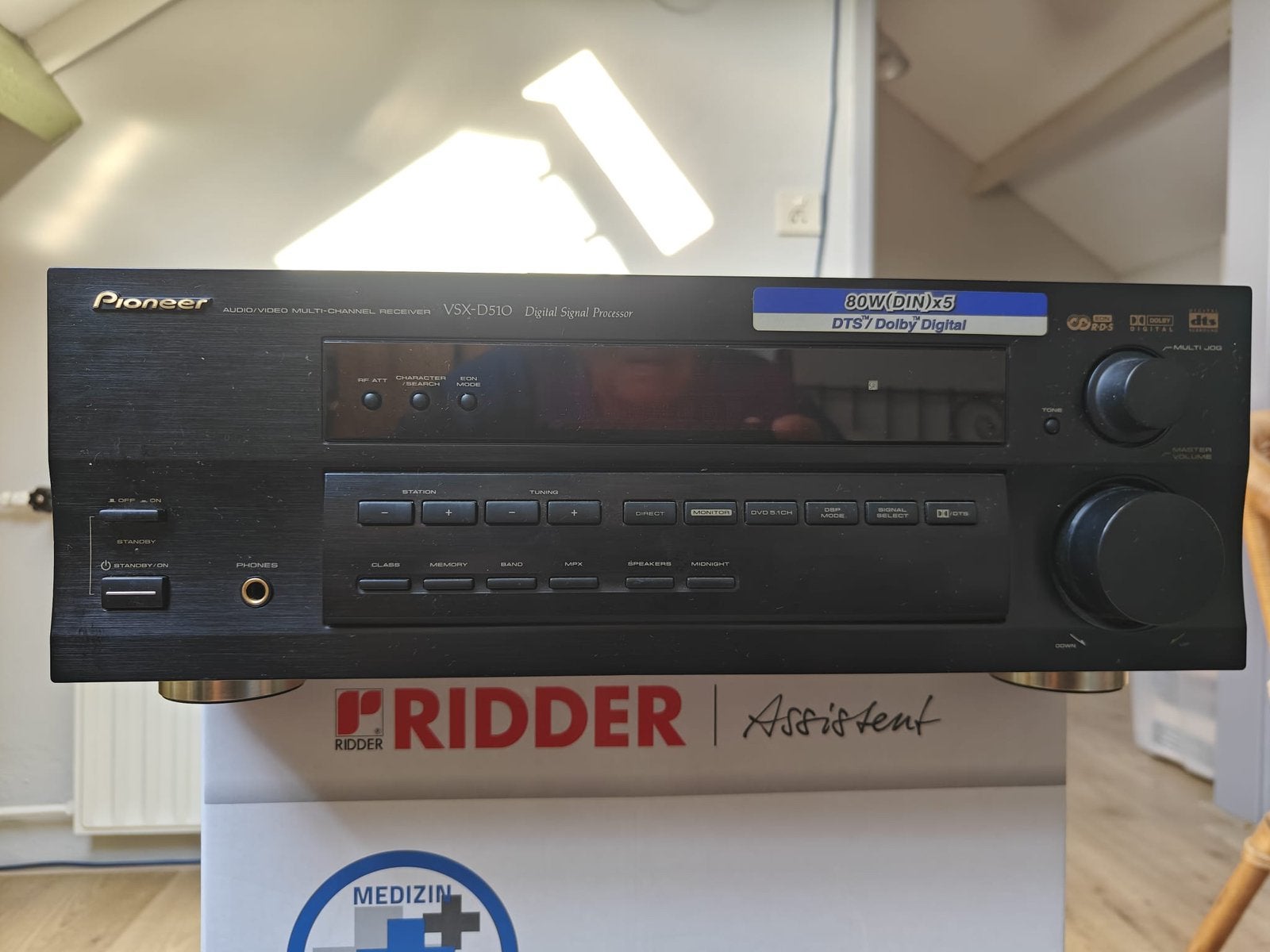 Pioneer versterker, Ophalen, Zo goed als nieuw, 120 watt of meer, Pioneer