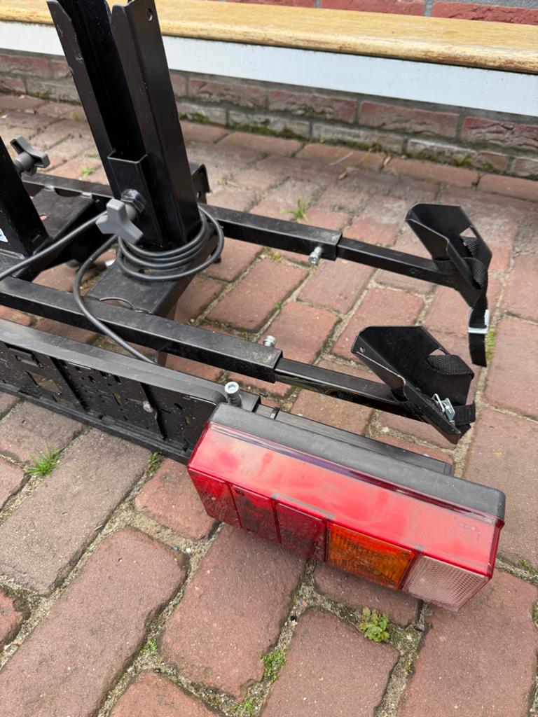 Fietsendrager voor trekhaak - Gebruikt, Ophalen, 2 fietsen, Gebruikt, Trekhaakdrager