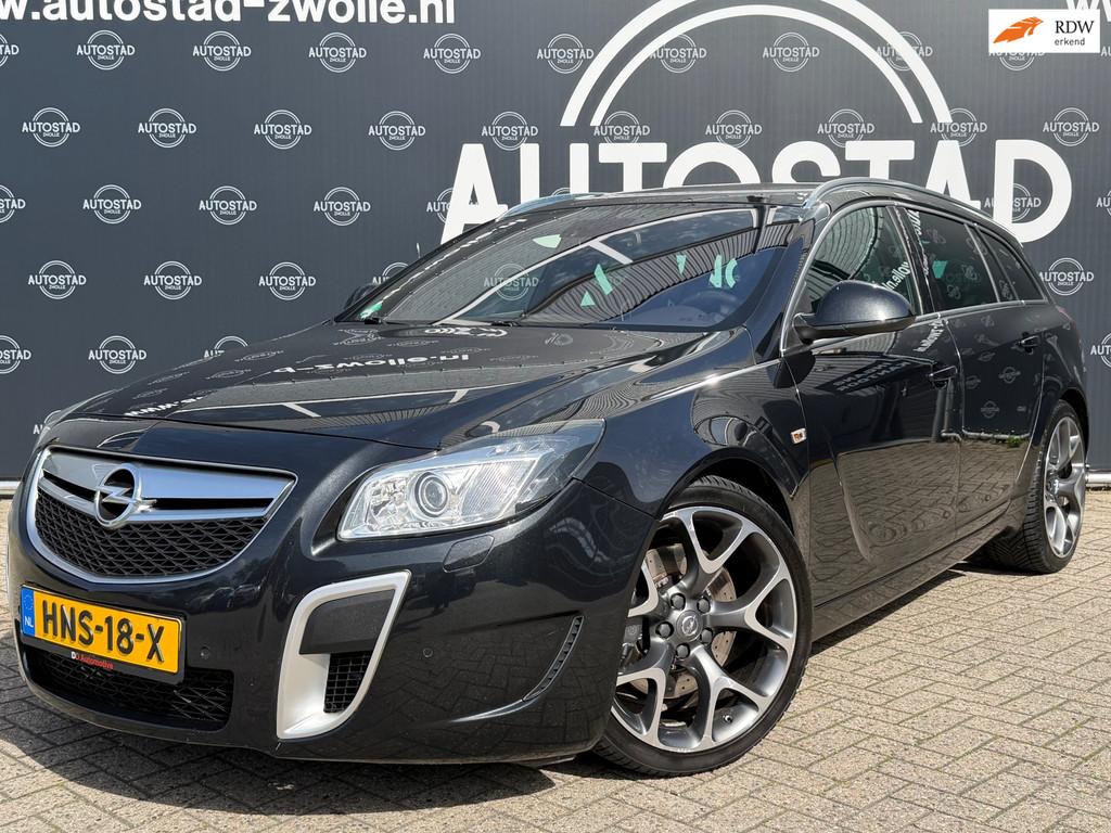 Opel INSIGNIA SPORTS TOURER 2.8 T OPC / 4x4 / Automaat / Kui, Auto's, Opel, Automaat, Euro 5, Zwart, Navigatiesysteem
