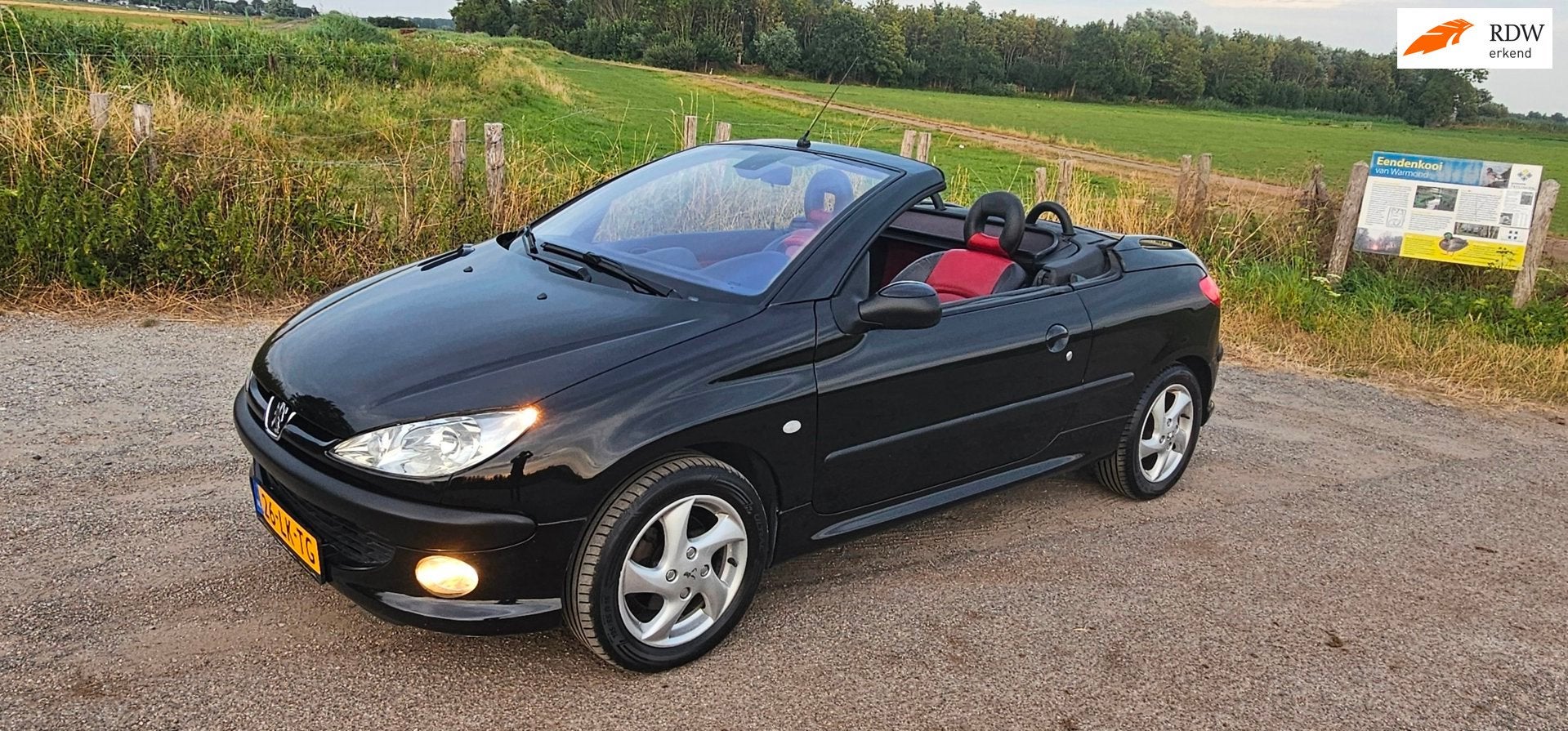 Peugeot 206 CC 1.6-16V Premium, Voorwielaandrijving, Gebruikt, 4 cilinders, Cabriolet