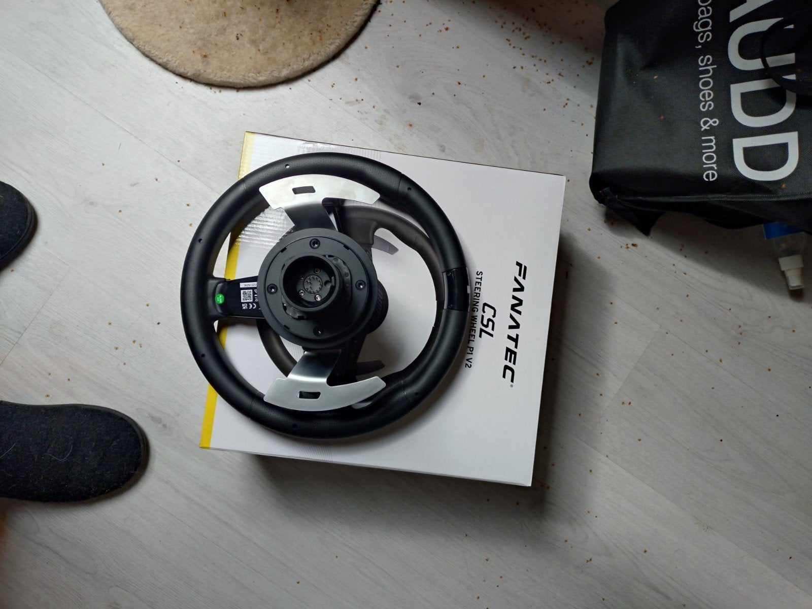 Fanatec CSL Elite Racing Wheel + CSL Pedals + CSL P1 V2, Ophalen, Gebruikt