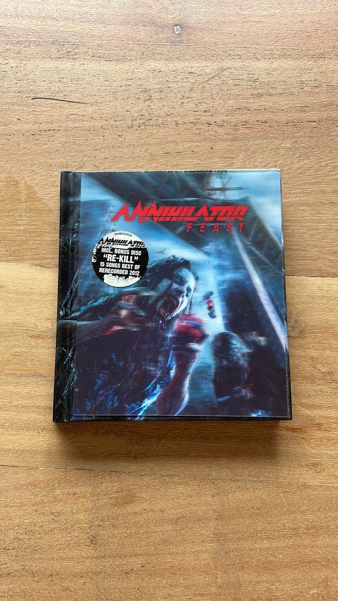 Annihilator - Feast Deluxe Edition 2-CD Eco-book, Ophalen of Verzenden, Zo goed als nieuw