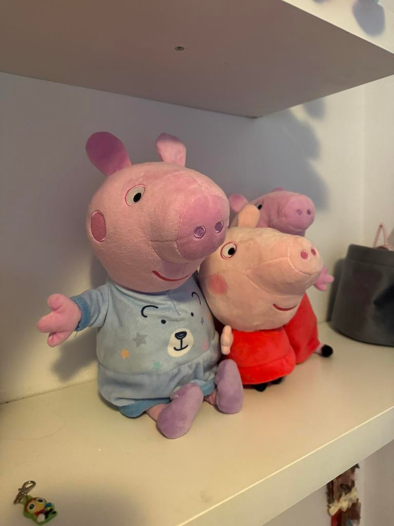 Peppa Pig knuffels, Kinderen en Baby's, Gebruikt, Overige typen, Ophalen of Verzenden, Peppa Pig