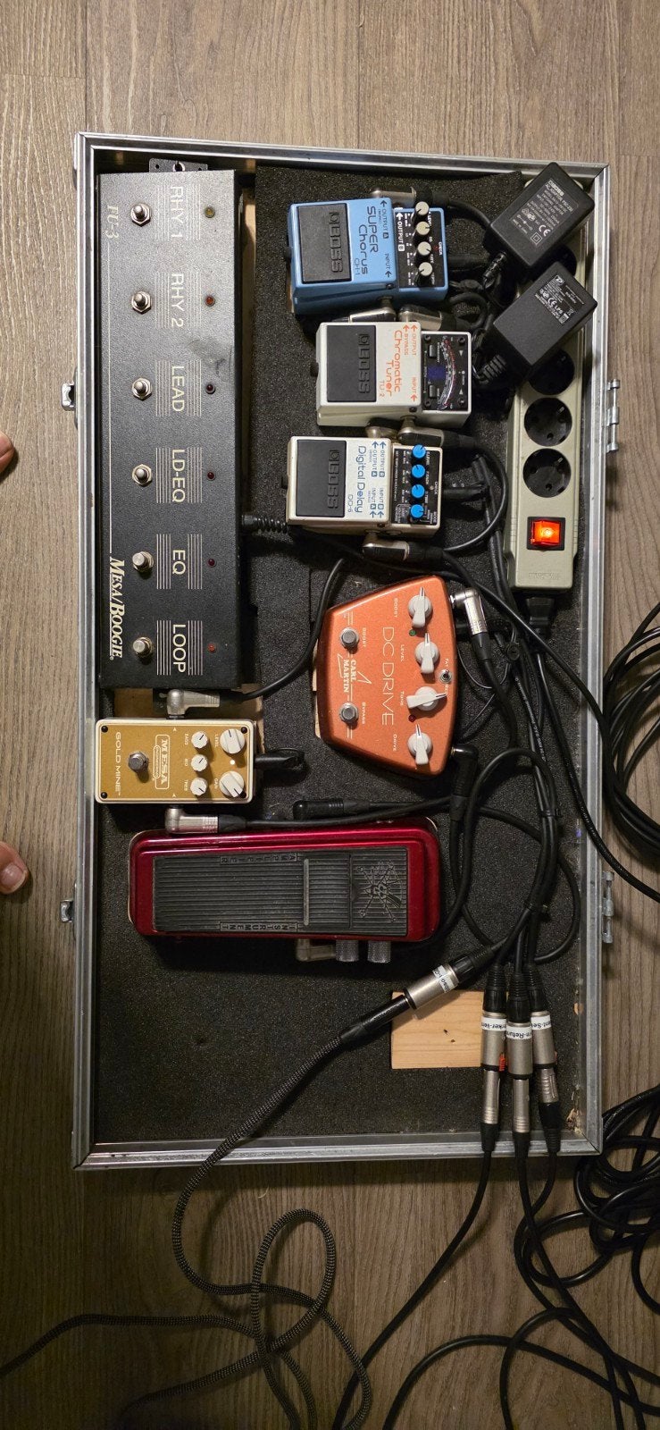Gitaar effectpedalen koffer, Ophalen, Gebruikt, Multi-effect