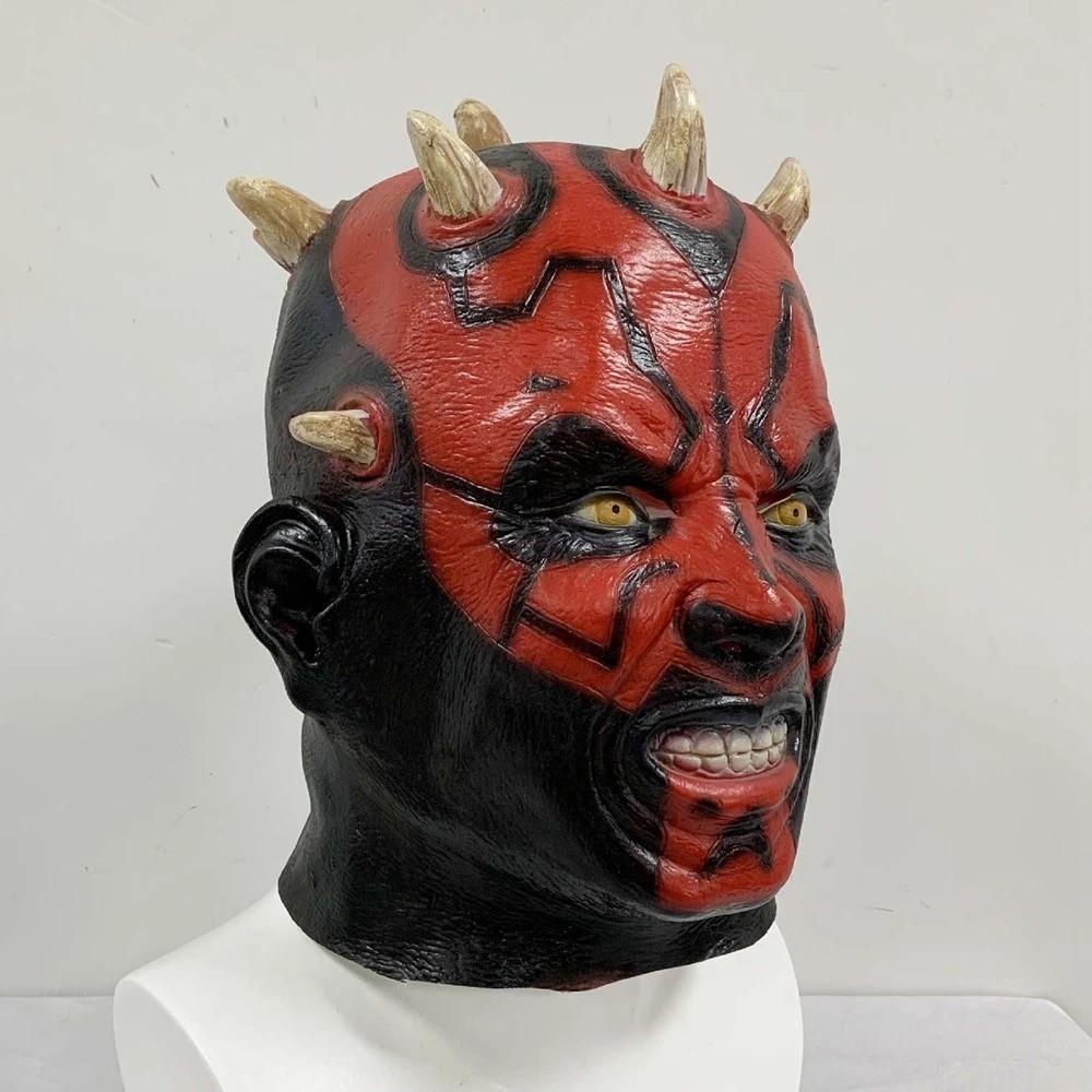 Darth Maul full face latex masker, Ophalen of Verzenden, Nieuw, Gebruiksvoorwerp