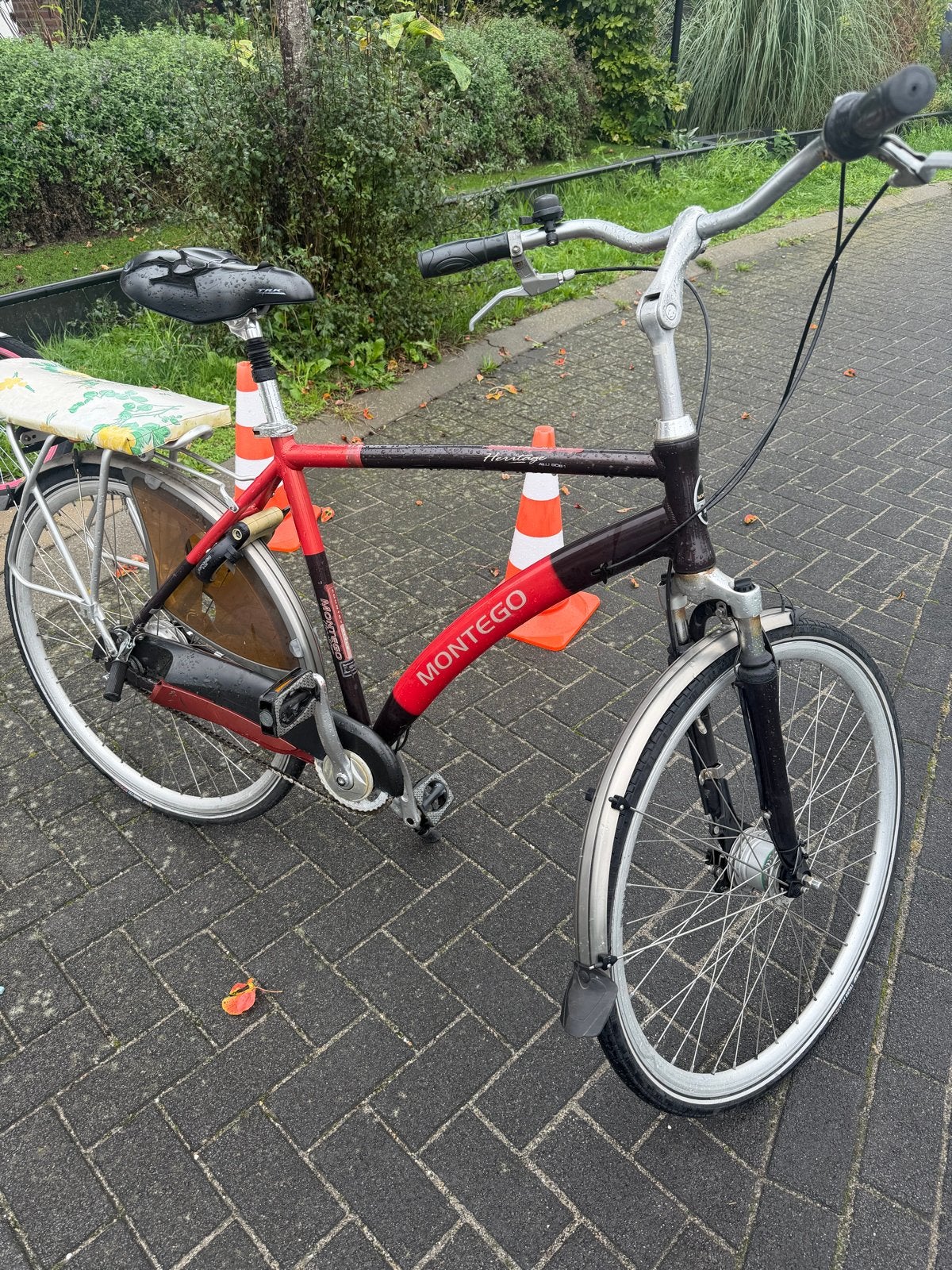 Montego herenfiets - Gebruikt, Gebruikt, Velgrem, 53 tot 57 cm, Ophalen