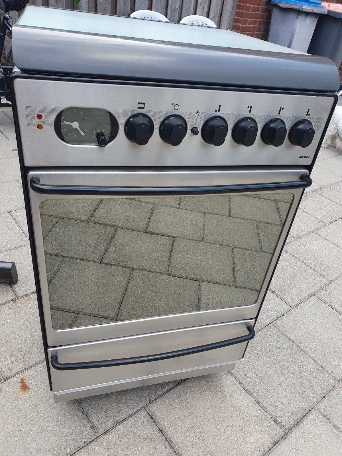 fornuis ATAG, Witgoed en Apparatuur, Fornuizen, Ophalen, 60 cm of meer, 4 kookzones, Vrijstaand