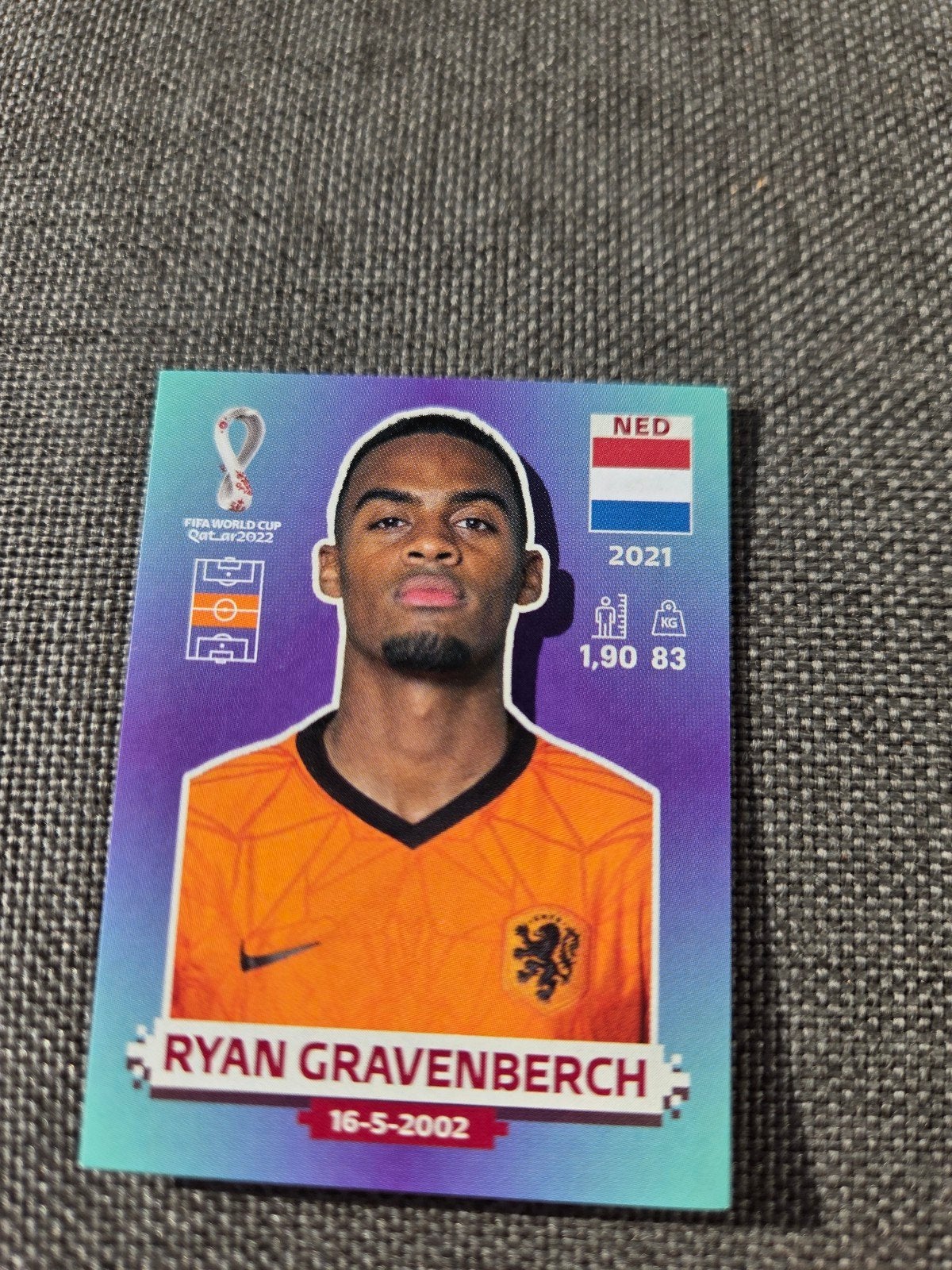 Panini WK 2022, Ophalen of Verzenden, Zo goed als nieuw, Plaatje