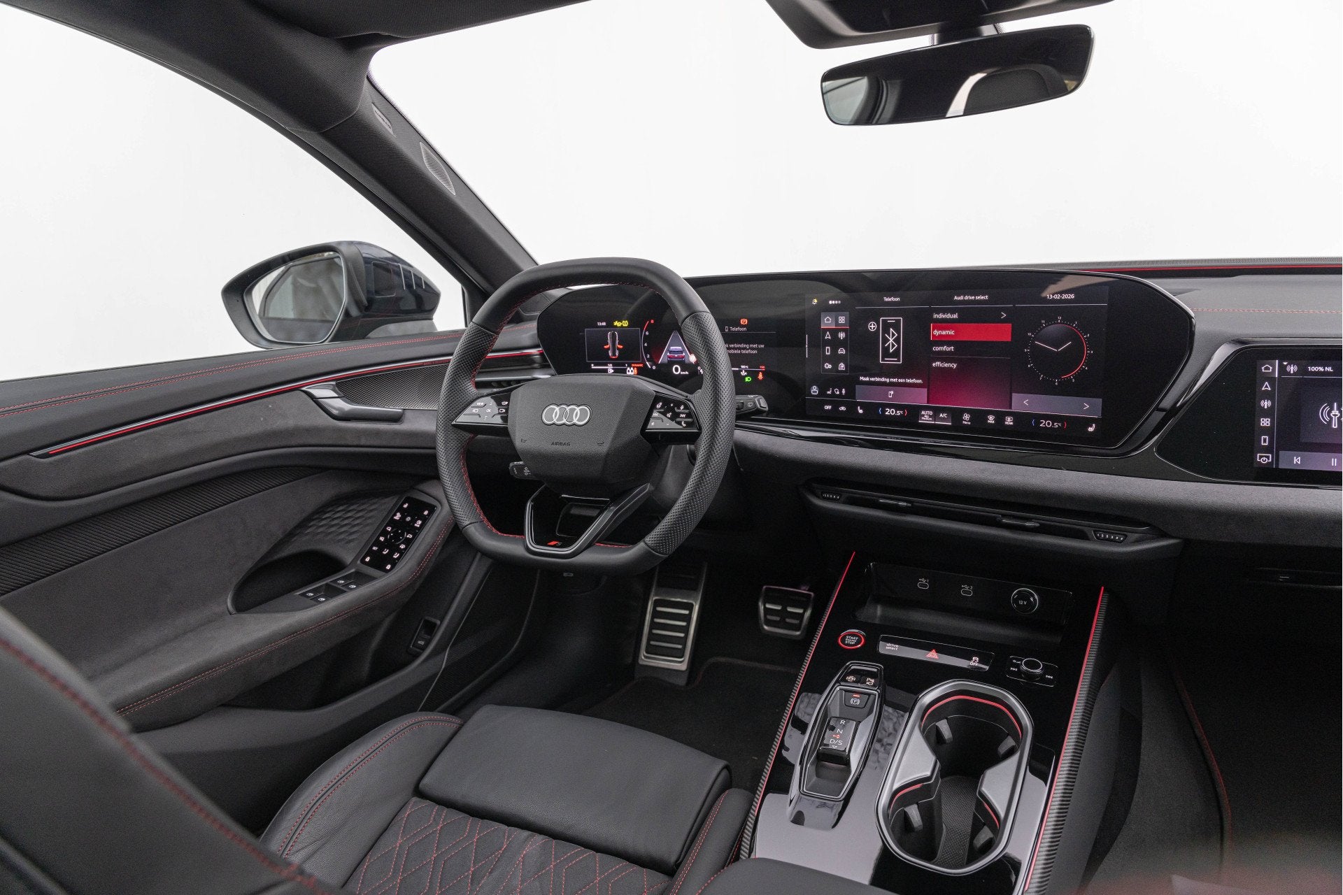 Audi A6 Avant 3.0 TFSI 367pk S-line Pano Luchtv. 4-wielsturi, Auto's, 2995 cc, 367 pk, 14 km/l, Zilver of Grijs